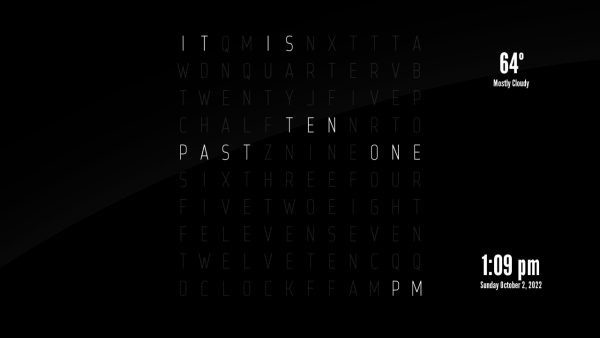 Word Clock Screensaver - Image 2