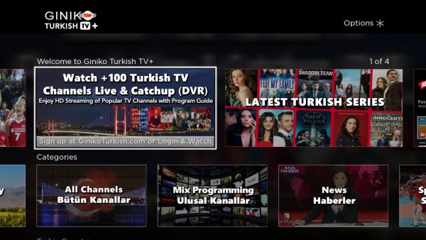 Giniko Turkish TV Plus - Live TV from Turkey - Image 2